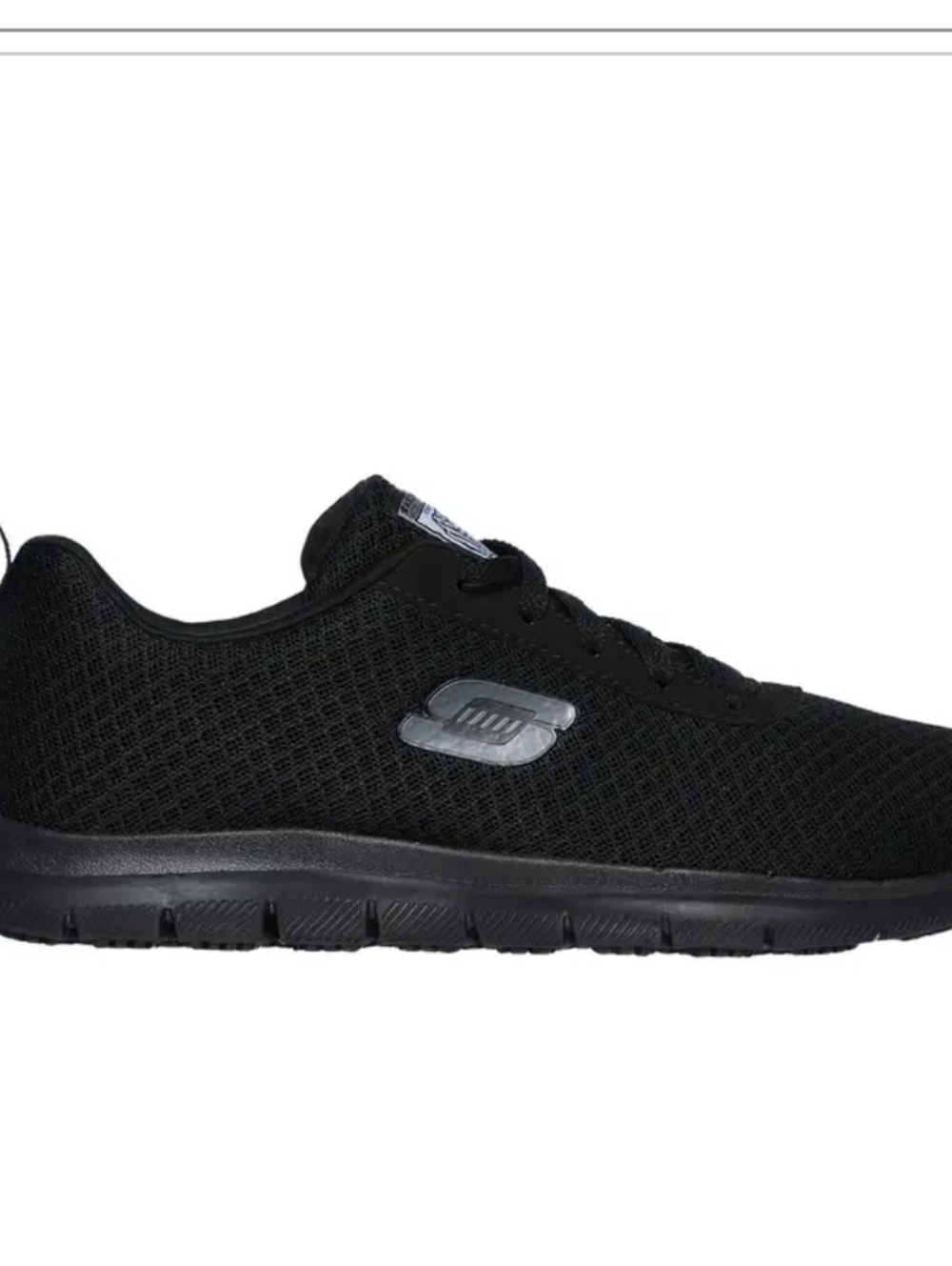 Skechers Black Ghenter - Bronaugh Slip resistant work shoes